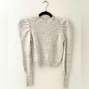 Puff sleeve sweater!